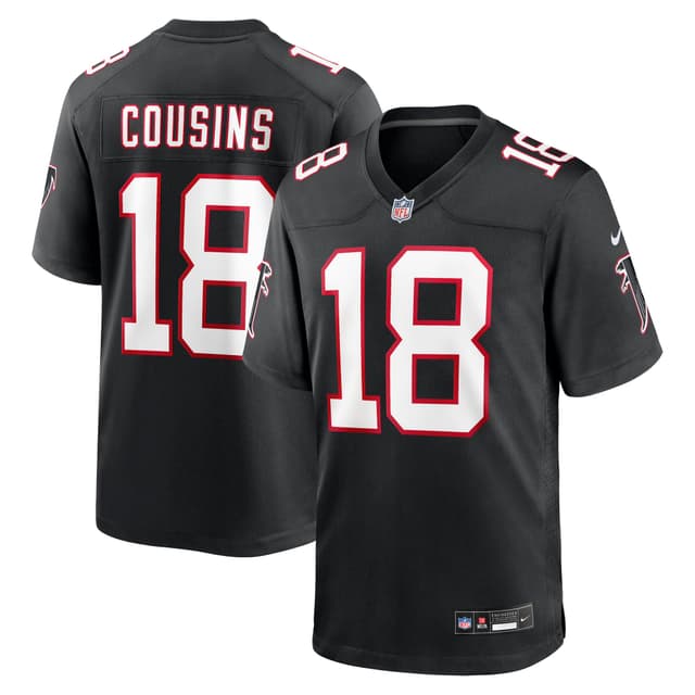 Kirk Cousins — Nike Alternate Game Player Jersey (Black)