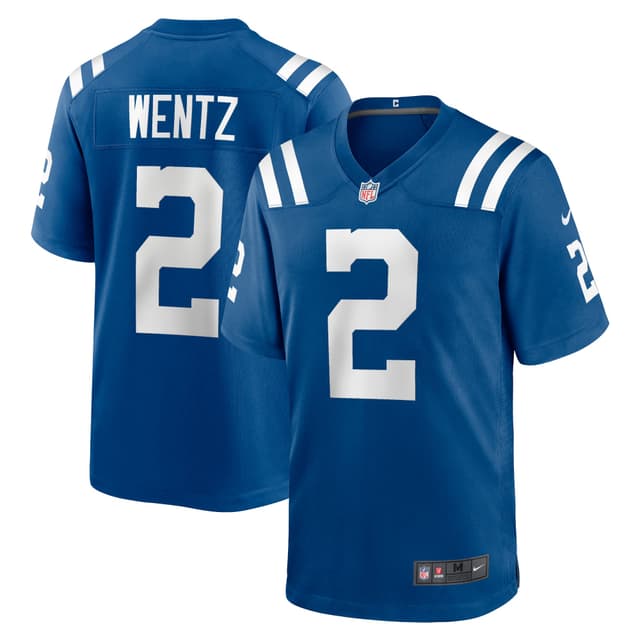 Carson Wentz — Nike Game Jersey (Royal)